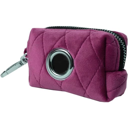 Pet Peterson Podesivi Oklop za Male Pse, Ljubičasti Baršun, Veličina M + Povodac + Torba za Nošenje