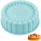 EXIN DEHCEN Silikonski Kalup za Pečenje 20 cm - Okrugli Kalup za Torte za Višeslojne Torte, Cheesecake, Rainbow Torte, Periv u Perilici Posuđa