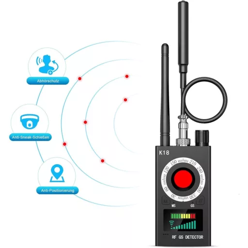 Detector de camere ascunse și dispozitive de ascultare Menborn, localizator GPS