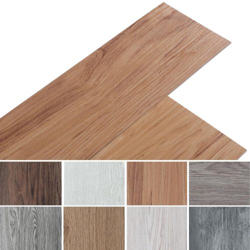 INMOZATA Öntapadós PVC Padlóburkolat 36db - Vízálló Vinyl Padlómatrica Természetes Famintával Konyhába, Fürdőbe - 91,5×15,2cm, 5m² Lefedés