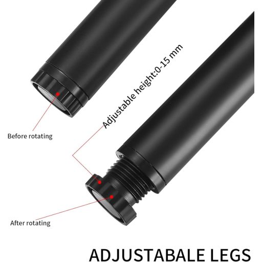 Fulushouxi 4 db fém bútor láb 20 cm állítható kanapé asztal szék támaszláb