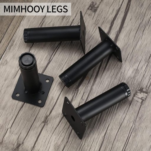 Fulushouxi 4 db fém bútor láb 20 cm állítható kanapé asztal szék támaszláb