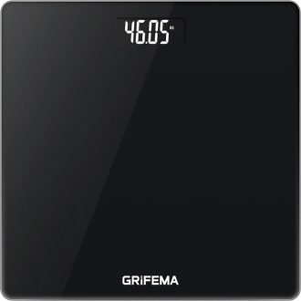   GRIFEMA GA2001-1 Digitális Személymérleg Precíziós Szenzorokkal, Fekete
