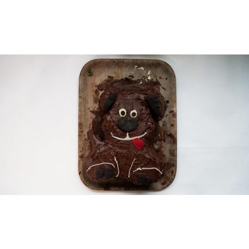 Silikónová forma na pečenie v tvare psa Silver-Stage - na detskú oslavu, narodeniny, na prípravu brownies, čokolády, chleba, dezertov - bez BPA