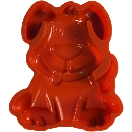 Silver-Stage Kutyaformájú Szilikon Sütőforma - Gyerekzsúrra, Születésnapra, Brownie, Csokoládé, Kenyér, Desszert Készítéséhez - BPA-mentes,