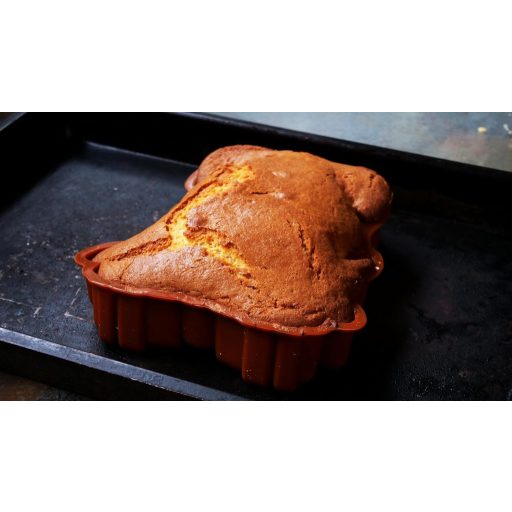 Silver-Stage Kutyaformájú Szilikon Sütőforma - Gyerekzsúrra, Születésnapra, Brownie, Csokoládé, Kenyér, Desszert Készítéséhez - BPA-mentes,