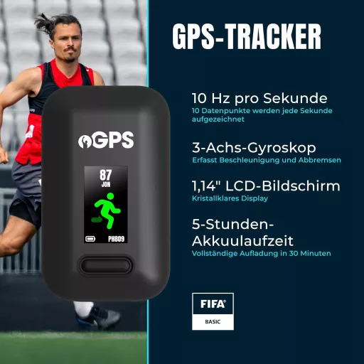 PitcheroGPS Futball Tracker Mellény - 18 Teljesítménymérő, 60 Napos Előfizetés, Ifjúsági L