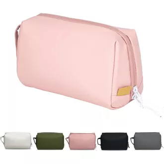   LBJR Geantă Cosmetică Roz - Trusă de Machiaj de Călătorie pentru Femei și Bărbați - Organizator Portabil pentru Articole de Toaletă 24x15x12 cm