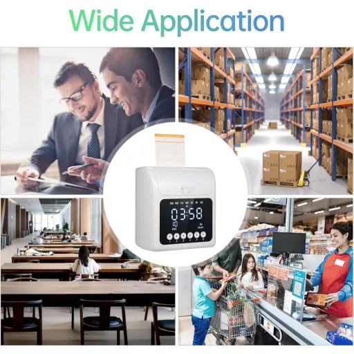 Bisofice S-158 Bélyegzős Jelenlét Nyilvántartó Rendszer Alkalmazottaknak