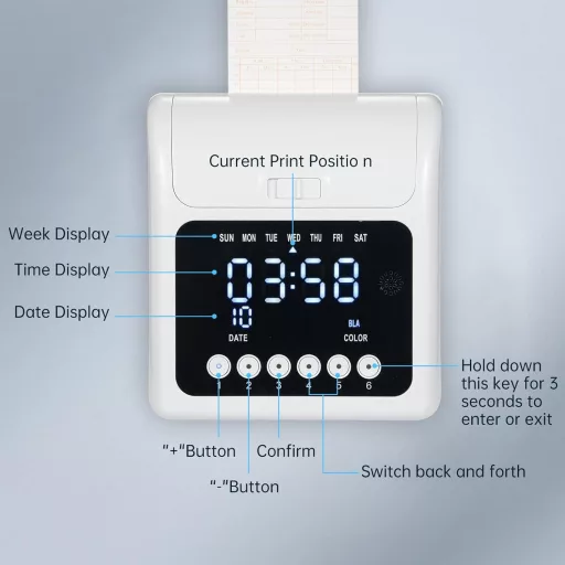 Bisofice S-158 Evidenčný systém dochádzky pre zamestnancov