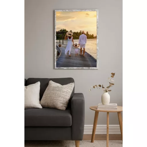 CABBEL Okvir za slike 2 kom 50x70 cm - Okvir od breze s akrilnim staklom - Držač za dokumente, postere, puzzle - Za montažu na zid