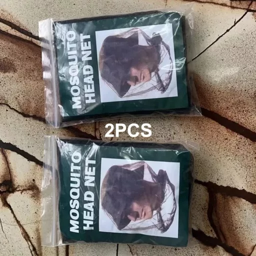 IATAHI Sieťka proti hmyzu na hlavu – Ochrana proti hmyzu do prírody na turistiku, kemping, rybolov – Ultrajemná nylonová sieťka, zelená