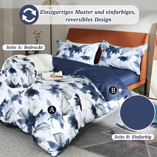 Lenjerie de pat MILDLY din bumbac satinat 220x240 cm, 100% bumbac cu fibre lungi, hipoalergenică, Oeko-Tex