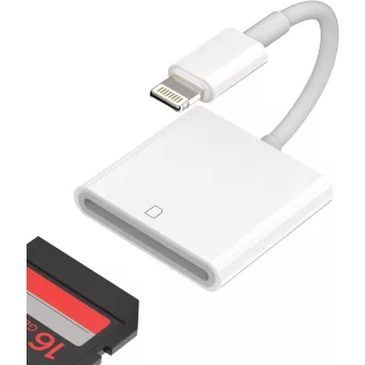   Zoyuzan SD kártya olvasó adapter iPhone 14 13 12 11 Pro iPad Lightning csatlakozó