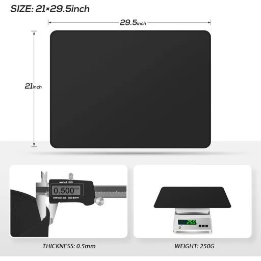 Aragaz Electric FLASLD Capac de Sticlă 53x70cm Rezistent la Căldură Impermeabil Protector