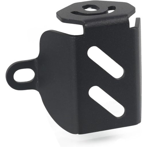 ZHUOWU DR650 Protecție Rezervor Lichid Frână Spate, Negru, Motocicletă