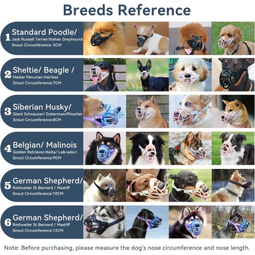 Sunshine smile Silikonska brnjica za pse srednje i velike pasmine, protiv lajanja