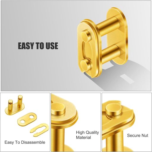 NQEUEPN 4db Láncszemek Acél Ötvözet Motorkerékpár ATV Quad 50-125cc T8F Főláncszemek