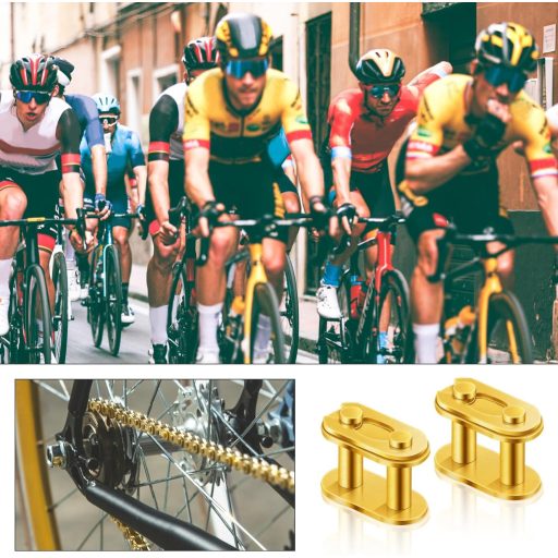 NQEUEPN 4 ks spojovacie články oceľová zliatina pre motocykle ATV Quad 50-125cc T8F hlavné články reťaze