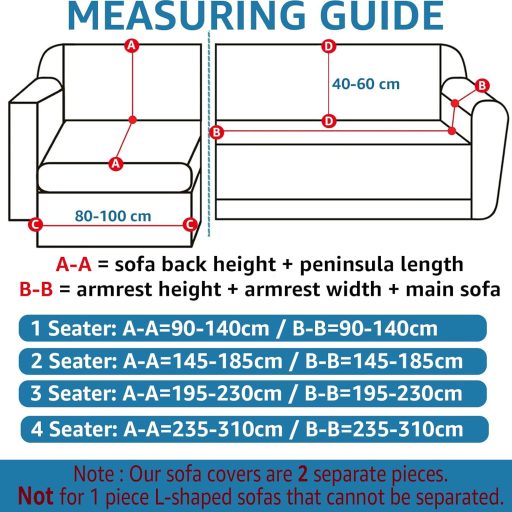 Ystyle L alakú kanapévédő huzat 2+3 személyes bézs rugalmas
