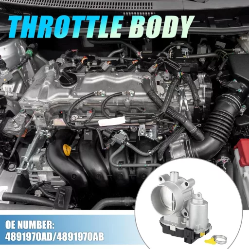 A ABSOPRO 4891970AD Fojtószelep Szerelvény Chrysler 200 2.4L 2015-2017