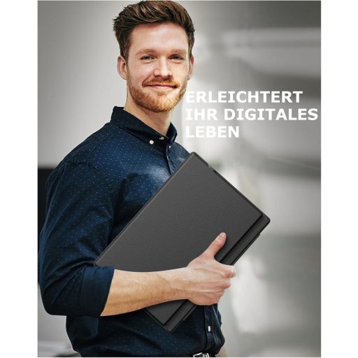 MoKo Njemačka Bluetooth Tipkovnica za Microsoft Surface Pro 7/6/5/4/3 Uređaje - QWERTZ Raspored, Touchpad, 7 Boja Pozadinskog Osvjetljenja, Punjiva