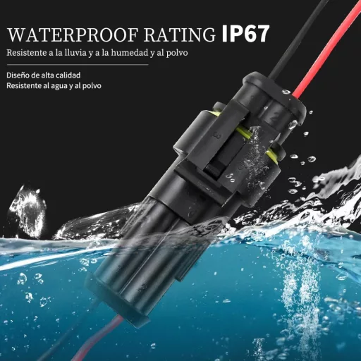Set Conectori Rapizi Impermeabili shengbowi 2/3/4 Poli 16-20AWG - Conectori Electrici pentru Cabluri Auto, Moto, Ambarcațiuni, Vehicule