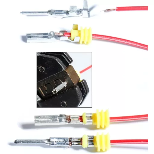 shengbowi Vízálló Elektromos Gyorscsatlakozó Készlet 2-6 Pólusú 16-20AWG - Autó, Motor, Hajó, Teherautó Vezeték Összekötő Szett