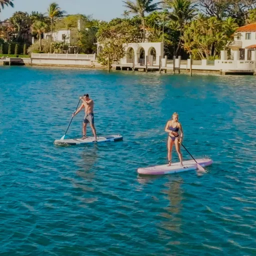 niphean SUP evező, lebegő kajak evező, állítható dupla evező 198-218 cm