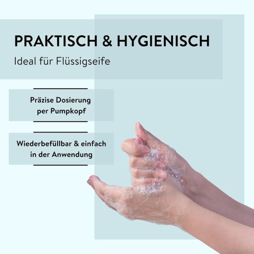 Dozator săpun lichid negru PARSA Beauty - Distribuitor săpun lichid cu strat de cauciuc