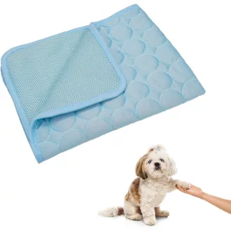   SEMINISMAR Önhűtő Kutyamatrac Hordozható Nyári Hűtőpad Macskának és Kutyának