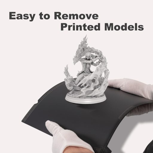 Suprafață de imprimare PEI Aladrs 235x235mm pentru imprimantă 3D Ender, bază flexibilă