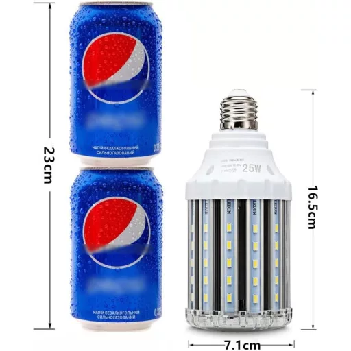 Wenscha 25W LED E27 3000K meleg fehér izzó 120W halogén helyettesítő
