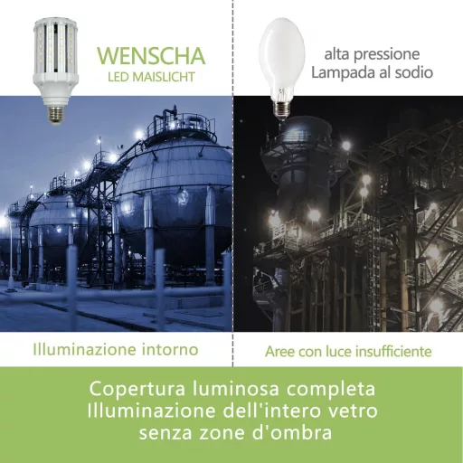 Wenscha 25W LED E27 3000K meleg fehér izzó 120W halogén helyettesítő