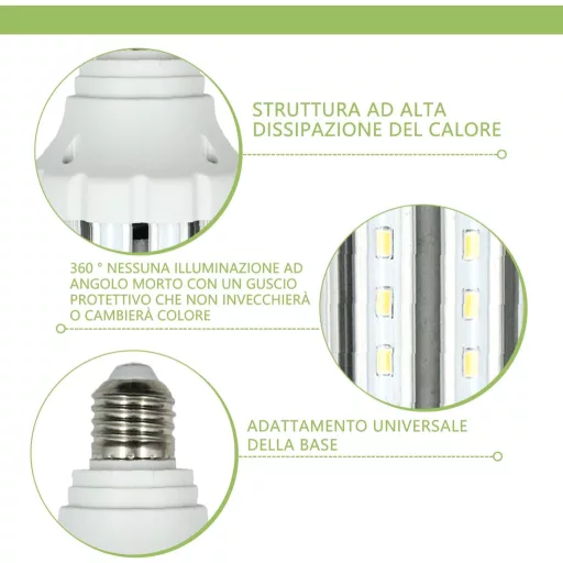Wenscha 25W LED E27 3000K teplá biela žiarovka, náhrada 120W halogénu