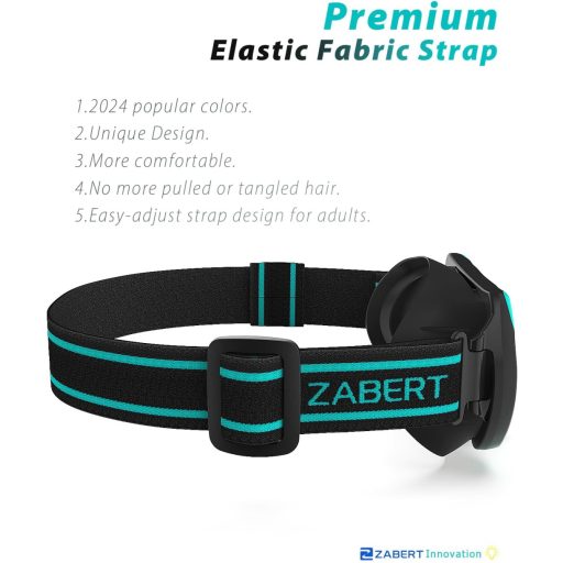 ZABERT M1 búvárkodás úszószemüveg felnőtteknek, kényelmes rugalmas fejpánt, snorkel maszk