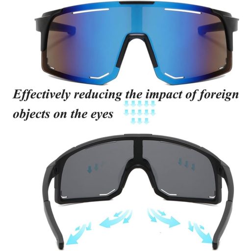 YGCHEN Kerékpáros Napszemüveg Fotokróm Sportüveg Férfiaknak és Nőknek