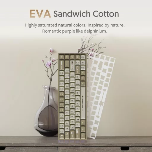 Tastatură Mecanică MAMBASNAKE AK680, 68 de Taste + Mouse Gaming 6400 DPI RGB