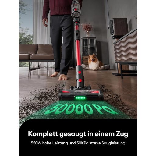 Ultenic 50000PA Akkumulátoros Porszívó 550W, 60 Perc Üzemidő, Állat Szőr Eltávolítás