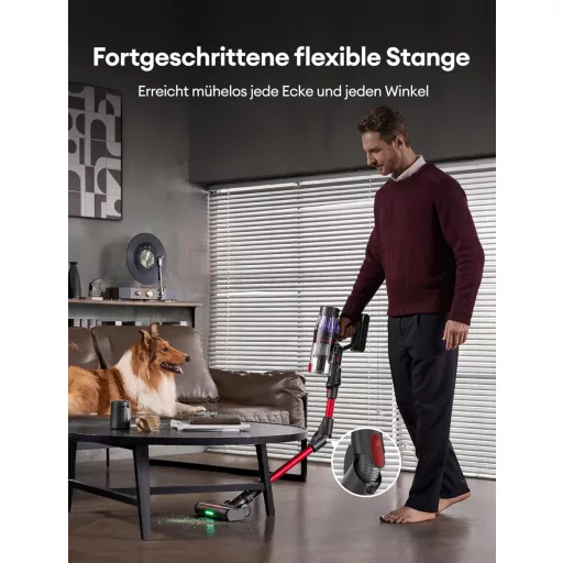 Ultenic 50000PA Akkumulátoros Porszívó 550W, 60 Perc Üzemidő, Állat Szőr Eltávolítás