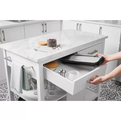 FoodSaver VS1290X vákuumozó gép - 5x hosszabb frissesség, 50% helytakarékos