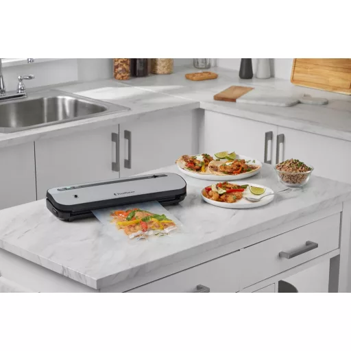 FoodSaver VS1290X vákuumozó gép - 5x hosszabb frissesség, 50% helytakarékos