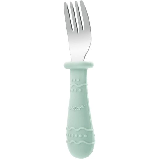 PandaEar 2 Részes Szilikon Tányér Tapadókoronggal, Kanál és Villa Készlettel Babáknak