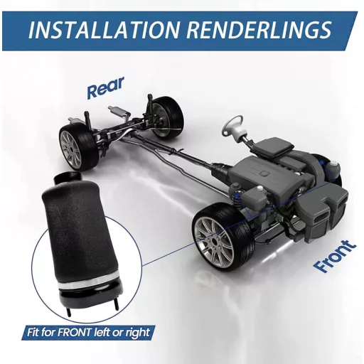 Dixhills Légfürt Javítókészlet Elöl GL X164 ML W164 Osztályhoz