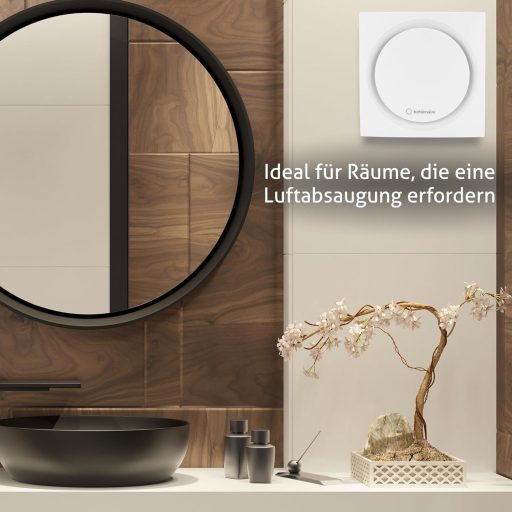 Turbionaire RING 150 SW fürdőszobai ventilátor, 150mm, dupla szívás, vízálló, visszacsapó szeleppel