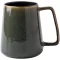 Keramický hrnček na kávu WOQIJENCV 700 ml zelený – veľkokapacitný hrnček na cappuccino a čaj