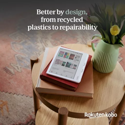 Kobo Libra Colour Fekete E-könyv Olvasó 7" Kijelzővel, 32GB Tárhely, Vízálló, Ergonomikus Kialakítás, Színes Képernyő