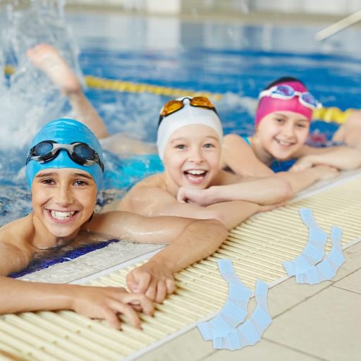 TUKNN Úszókesztyű Hártyás Kék Szilikon Úszóuszony Kéz Vízi Sport Búvárkodás Szörfözés Edzés Kellék M Méret 1 Pár