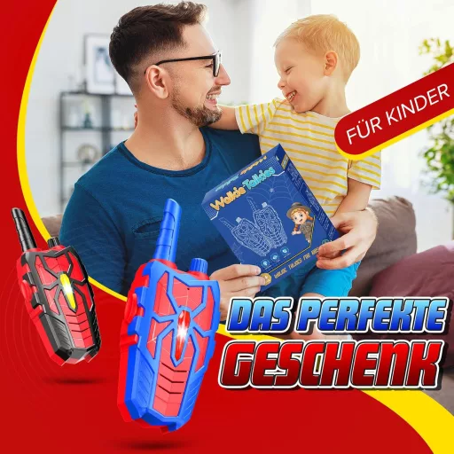 Toyokid Walkie Talkie 3-10 év - Fiúk és Lányok Ajándék