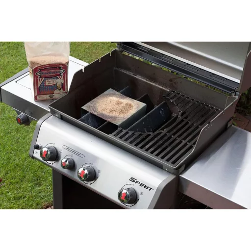 GriHero Weber Spirit 300 sorozat grillhez alkatrészek - öntöttvas rács, ízesítő sáv, égő